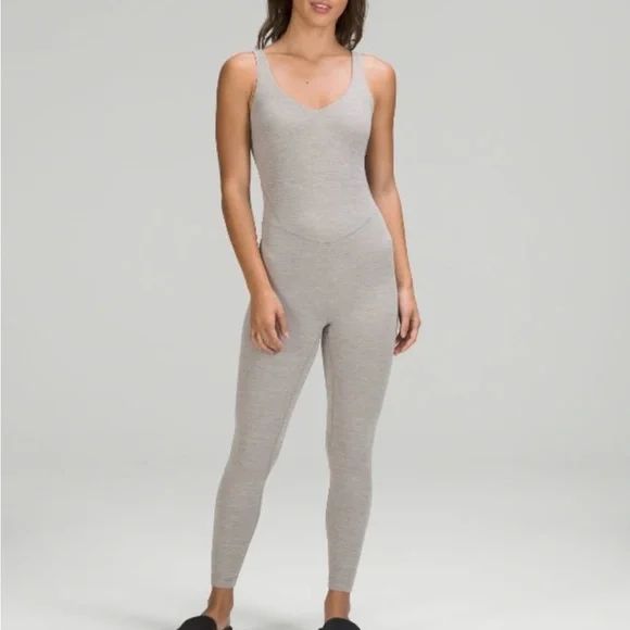 Lululemon Athletica Align 25” Jumpsuit size 4 NWT gray - Picture 1 of 2